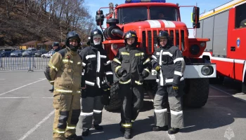 375-летия Дня пожарной охраны России отместили на Камчатке