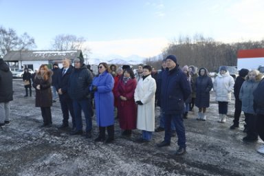 На Камчатке торжественно открыли дорогу от мильковской трассы до Пиначево 9