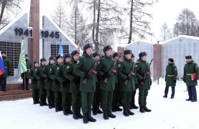 Новобранцы Космических войск приняли присягу на Камчатке 2