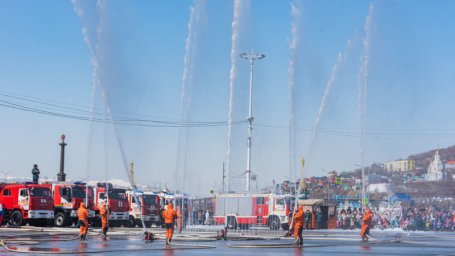 День пожарной охраны отметили в Петропавловске-Камчатском 22