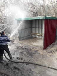 На Камчатке продолжается борьба с последствиями пеплопада 0
