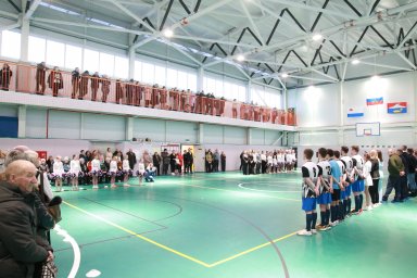 Новый спортивный комплекс открыли в Козыревске Усть-Камчатского района 1