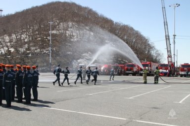 День пожарной охраны отметили в Петропавловске-Камчатском 13