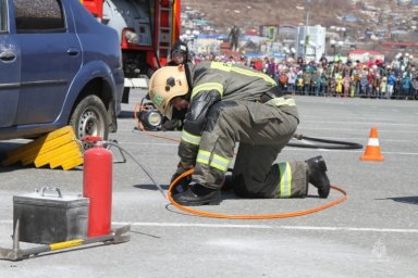День пожарной охраны отметили в Петропавловске-Камчатском 4