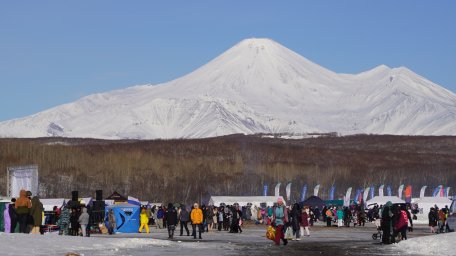 В день защитника Отечества в столице Камчатки прошел фестиваль «Снежный путь – 2024» 19