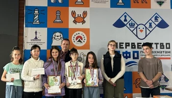Команда из столицы Камчатки взяла призовые места на первенстве ДФО по шахматам