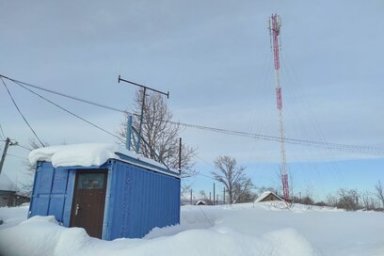 В селе Майское на Камчатке запустили базовую станцию сотовой связи 0