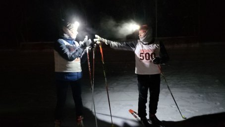 Более 100 участников приняли участие в ночной лыжной гонке «Мильковский экстрим» 3