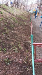 В столице Камчатки подрядные организации готовят детские площадки к эксплуатации в летний период 7