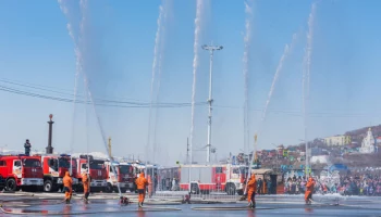 День пожарной охраны отметили в Петропавловске-Камчатском