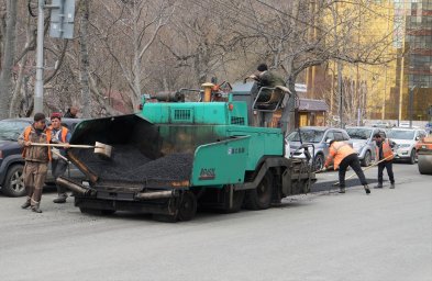 В столице Камчатки дорожные службы приступили к текущему ремонту автомобильных дорог 1