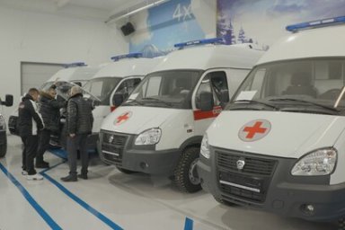 Девять новых автомобилей скорой помощи поступили на Камчатку 0