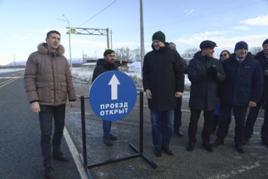 На Камчатке торжественно открыли дорогу от мильковской трассы до Пиначево 0