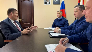 Прокуратуру Камчатки посетил первым зампред комиссии Общественной палаты России Александр Воронцов