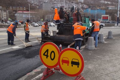 Основные ремонтные работы на дорогах столицы Камчатки начнутся в мае 0