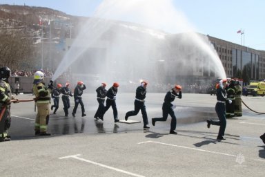 День пожарной охраны отметили в Петропавловске-Камчатском 16