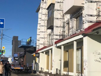 Капитальный ремонт фасадов проводят в Петропавловске-Камчатском 3