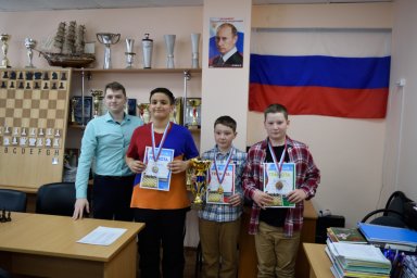 В столице Камчатки подвели итоги первенства города по быстрым шахматам и блиц-турниру среди школьников 0