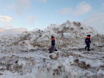 Несколько десятков человек продолжают поиски мужчины, пропавшего после схода лавины на Камчатке 4