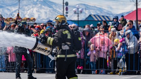 День пожарной охраны отметили в Петропавловске-Камчатском 27