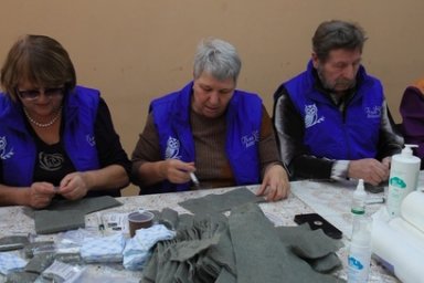 «Сухой» душ изготавливают «серебряные» волонтёры Камчатки для участников СВО 0