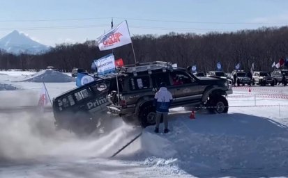 В день защитника Отечества в столице Камчатки прошел фестиваль «Снежный путь – 2024» 17