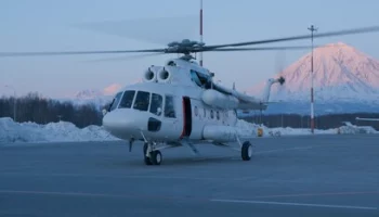 Авиапарк Камчатского авиационного предприятия пополнился новым вертолетом МИ-8МТВ-1