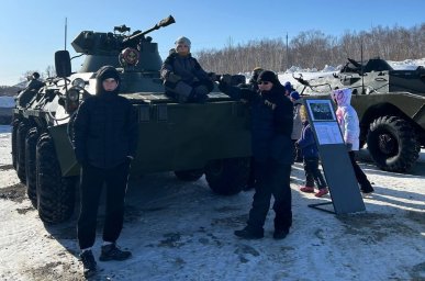 В день защитника Отечества в столице Камчатки прошел фестиваль «Снежный путь – 2024» 0