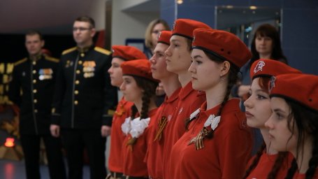Праздничная программа, посвящённая Дню Победы, прошла в Вилючинске на Камчатке 12