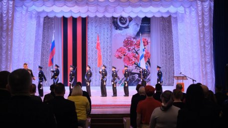 Праздничная программа, посвящённая Дню Победы, прошла в Вилючинске на Камчатке 7