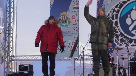 В день защитника Отечества в столице Камчатки прошел фестиваль «Снежный путь – 2024» 1