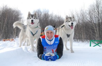 В Елизове прошли соревнования по снежным дисциплинам ездового спорта 6