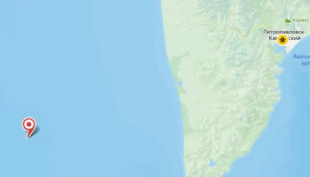 Неощущаемое землетрясение произошло у берегов Камчатки