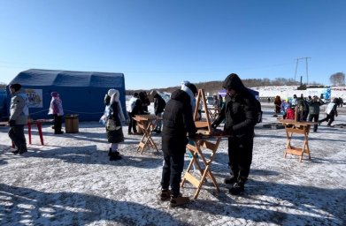 В день защитника Отечества в столице Камчатки прошел фестиваль «Снежный путь – 2024» 45