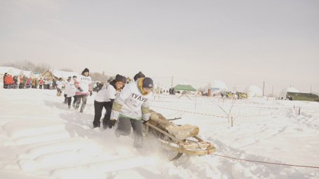 Соревнования по национальному спортивному триатлону прошел в Милькове на Камчатке 2