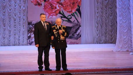 Праздничная программа, посвящённая Дню Победы, прошла в Вилючинске на Камчатке 9