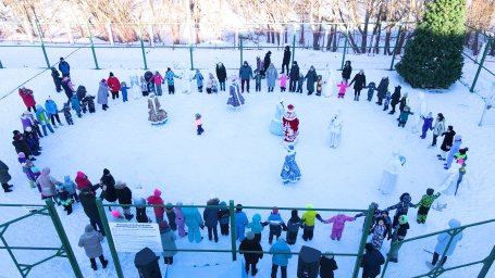 Новогодние ёлки открылись в Петропавловске-Камчатском 10