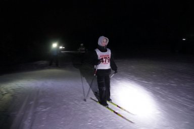 Более 100 участников приняли участие в ночной лыжной гонке «Мильковский экстрим» 2