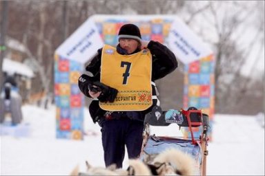 Каюры преодолели первые четыре этапа камчатской традиционной гонки на собачьих упряжках «Берингия - 2023» 3