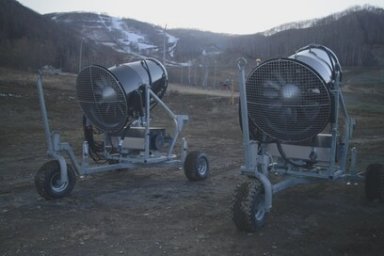 Новую систему искусственного оснежения на горнолыжной базе «Эдельвейс» запускают в работу 5