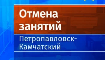 Внимание! Занятия первой смены в школах Петропавловска-Камчатского отменены