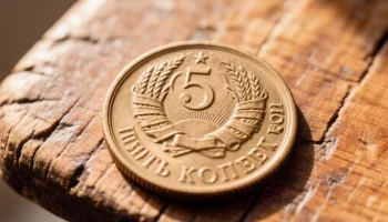 Камчатская жительница выставила на продажу пятикопеечную монету за 50 тысяч рублей.