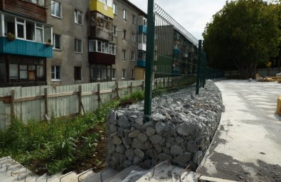 Возведение нового парка «Простоквашино» продолжается в микрорайоне Пограничном города Елизово на Камчатке 7