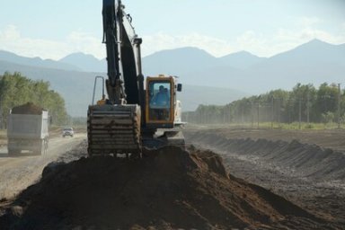 Асфальтовая дорога к посёлку Раздольный на Камчатке будет завершена в этом году 3