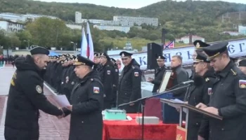 На Камчатке торжественно встретили моряков подводного ракетоносца «Новосибирск»