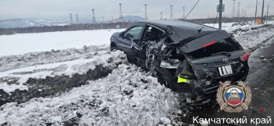 ДТП с двумя пострадавшими произошло в Елизовском районе на Камчатке 0