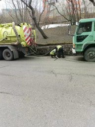 Подрядные организации очищают улицы Петропавловска-Камчатского 5