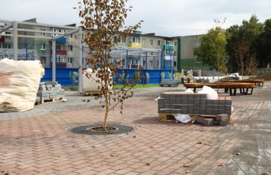 Возведение нового парка «Простоквашино» продолжается в микрорайоне Пограничном города Елизово на Камчатке 4