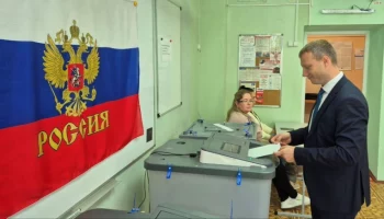 Евгений Беляев проголосовал на выборах губернатора Камчатского края