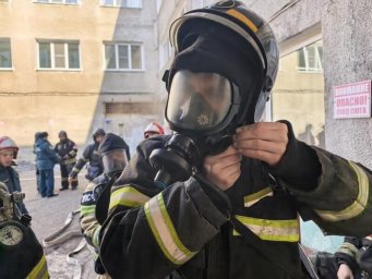 Елизовский дом-интернат психоневрологического типа тушили специалисты МЧС на Камчатке 5